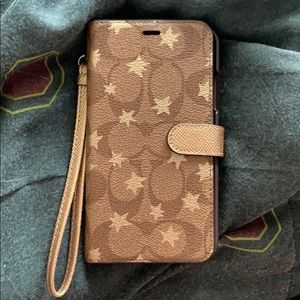 Coach phone wallet